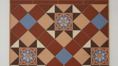 Big Display of Victorian Floor Tile Designs