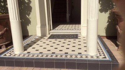 Victorian entrance tiles make a statement