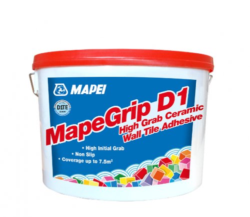 Mapegrip D1 Adhesive 2.5kg - 15kg: 2.5 Kg